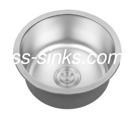 9 pulgadas de profundidad del fregadero Submonta fregadero de cocina de acero inoxidable con acabado pulido y estilo moderno