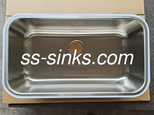 Apron estilo Morden Lavabo de cocina de acero inoxidable para cocinas contemporáneas
