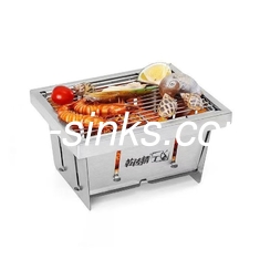 Carruaje de barbacoa portátil de carbón con encendido electrónico Su solución de barbacoa definitiva
