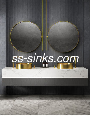 Elegancia diseñada para la resistencia: Nuestra cuenca redonda de acero inoxidable 3mm 304