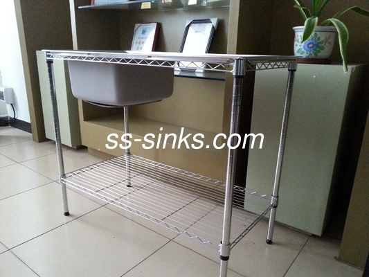 Tipo de instalación independiente Tubo industrial de acero inoxidable con diseño de montaje superior
