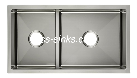 Lavadero de cocina de 30 pulgadas en acero inoxidable cepillado para cocina industrial