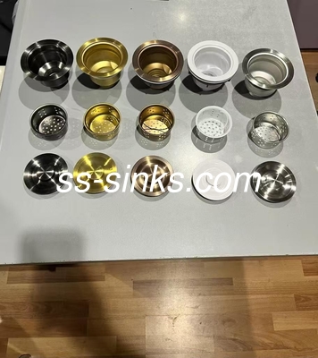 Cuenco de cocina de doble función con cuenco doble y grifo