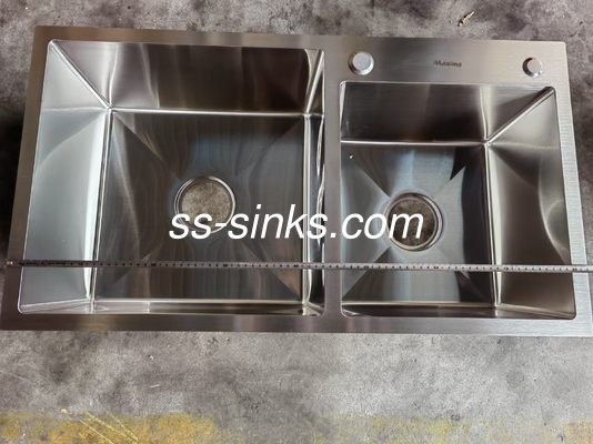 Cuenco de cocina de doble función con cuenco doble y grifo