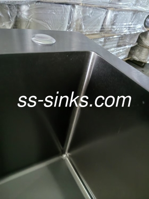 Retanglar el fregadero doble de acero inoxidable negro para una limpieza y mantenimiento fáciles