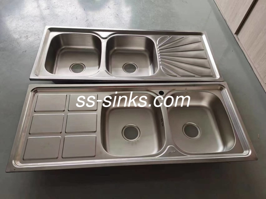 Hasta usted delantal fregadero de cocina de acero inoxidable con 18 calibre y desbordamiento incluido