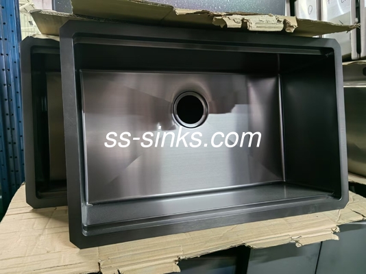 Cubierta de montaje superior hecha a mano para drenajes de cocina e instalación incluida
