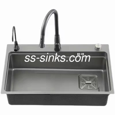 El agua de los sumideros de acero inoxidable con capacidad de amortiguación del sonido