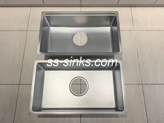 Cubo de agua de acero inoxidable personalizado para cuartos de cocina y diseño atemporal
