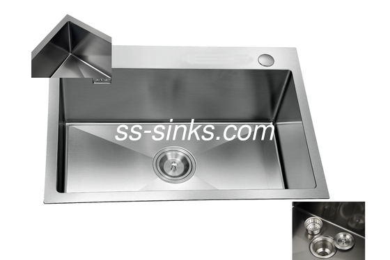 Fregadero de cocina negro mate para apartamento, acero inoxidable, incluye accesorios de montaje, perfecto para espacios compactos