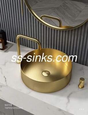 Elegancia diseñada para la resistencia: Nuestra cuenca redonda de acero inoxidable 3mm 304