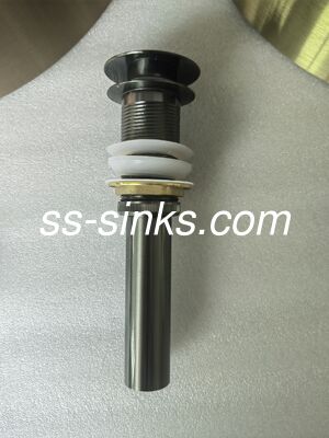 OEM Color 3mm acero inoxidable 304 Cuenca redonda para el baño con grifo