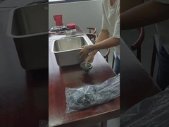 41*41cm Cuadrado de acero inoxidable de una sola taza Sink Submount